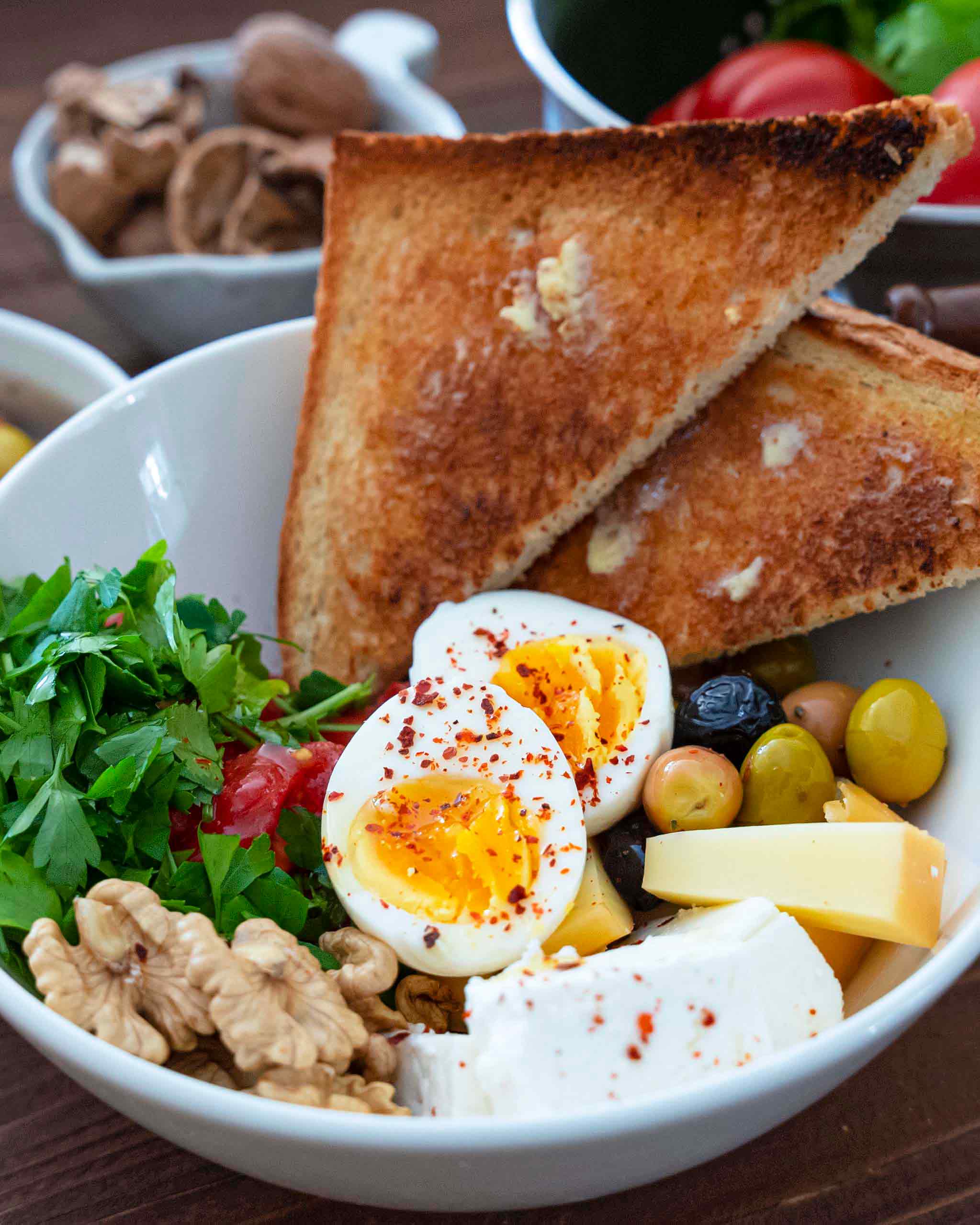 turkish breakfast bowl