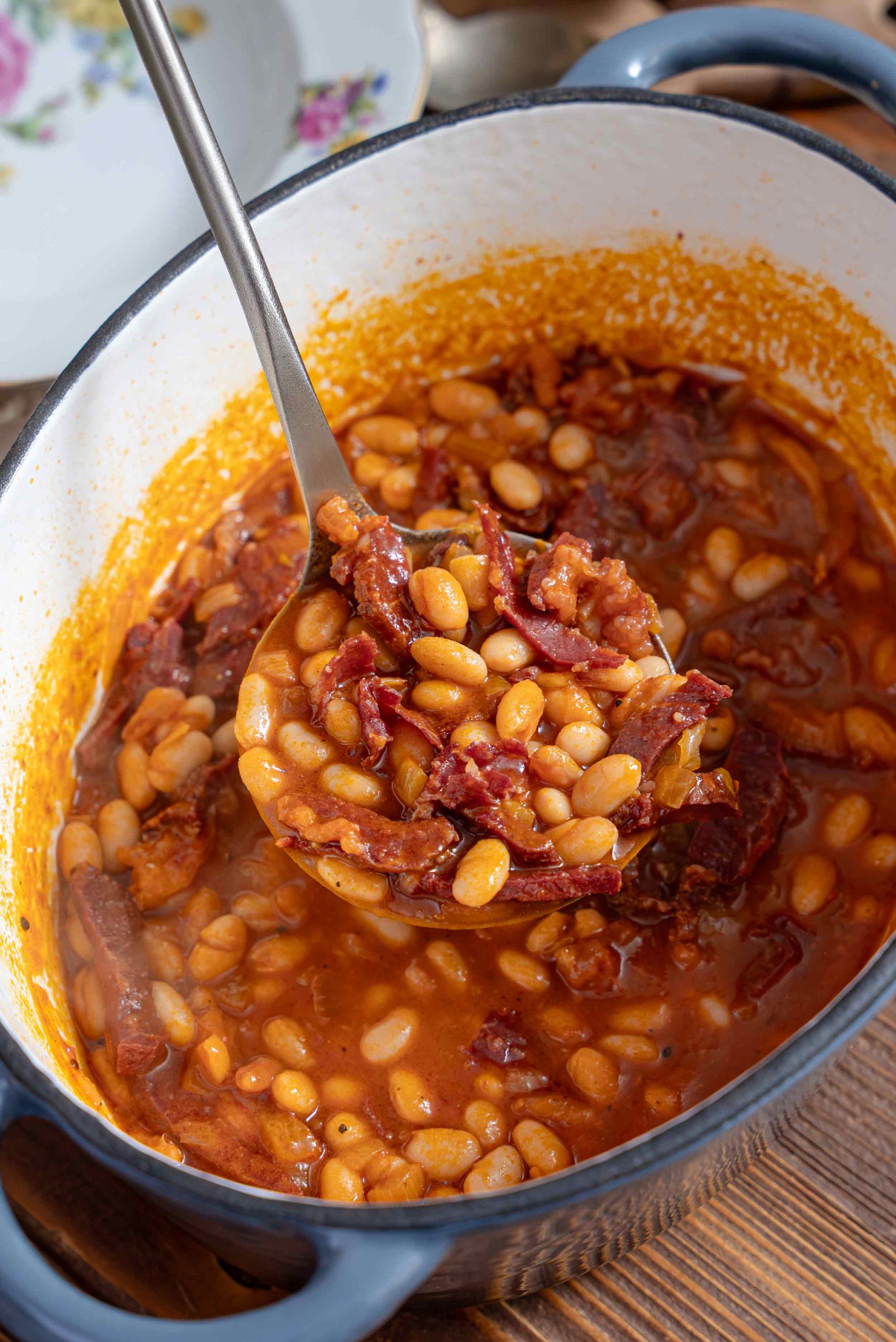 White bean stew